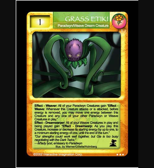 Grass Etiki - Paradwyn - Foil